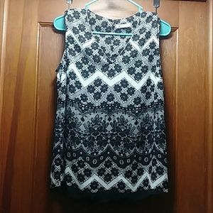 Dressy polyester blouse